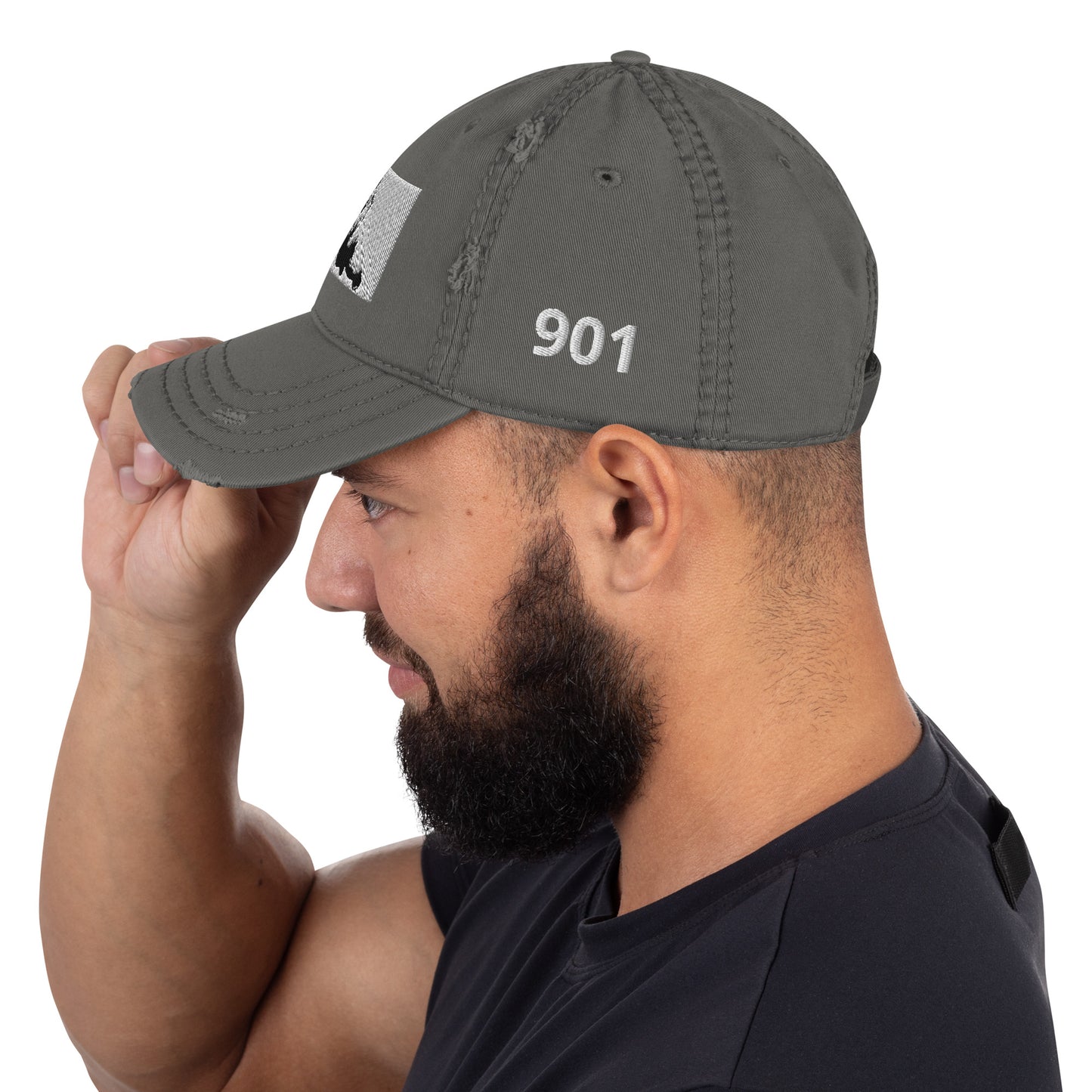 Distressed Dad Hat - The Grizzly Dunk Edition